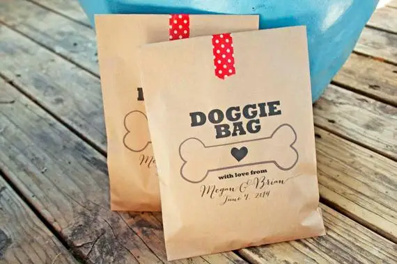 Personalize Your Kids or Puppy Birthday Wedding Party Bags!