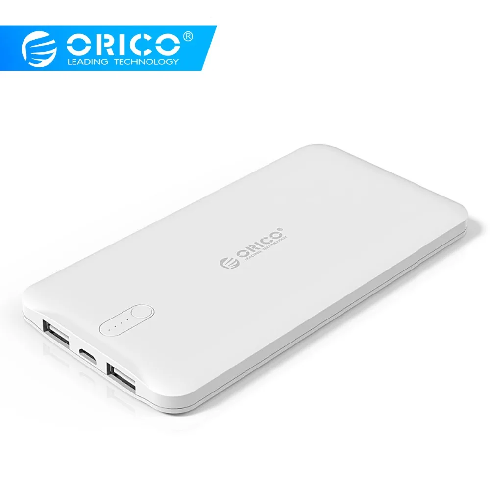 

ORICO 5000mah Power Bank 5V2.4A Output External Battery Charge for Mobile Phone With LED Indicator Universal Charger