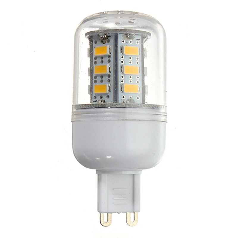 

10 шт., светодиодные лампы-кукурузы 4 Вт G9 T 24 SMD 5730 500 лм