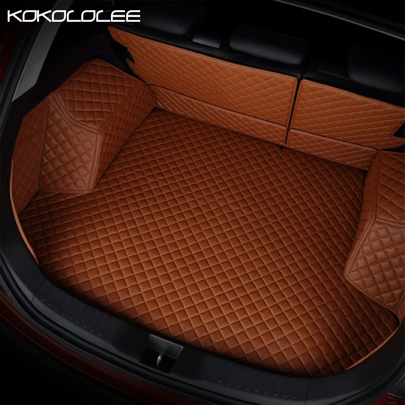 

[KOKOLOLEE] custom car trunk mat For Mitsubishi All Models ASX Lancer SPORT EX Zinger FORTIS Outlander Grandis auto accessories