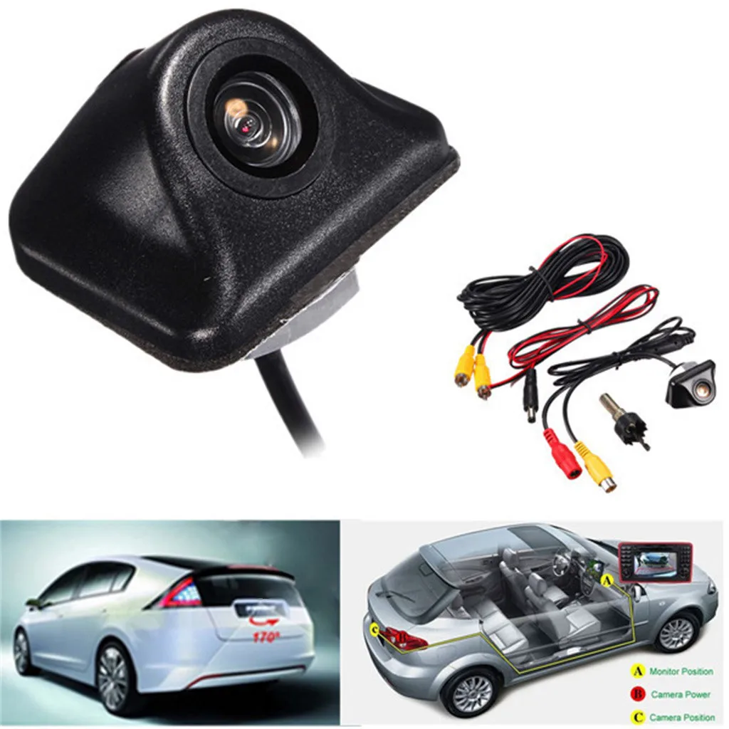 

Universal Car Rear View Camera Auto Parking Reverse Backup Camera Night Vision 1.25 p45