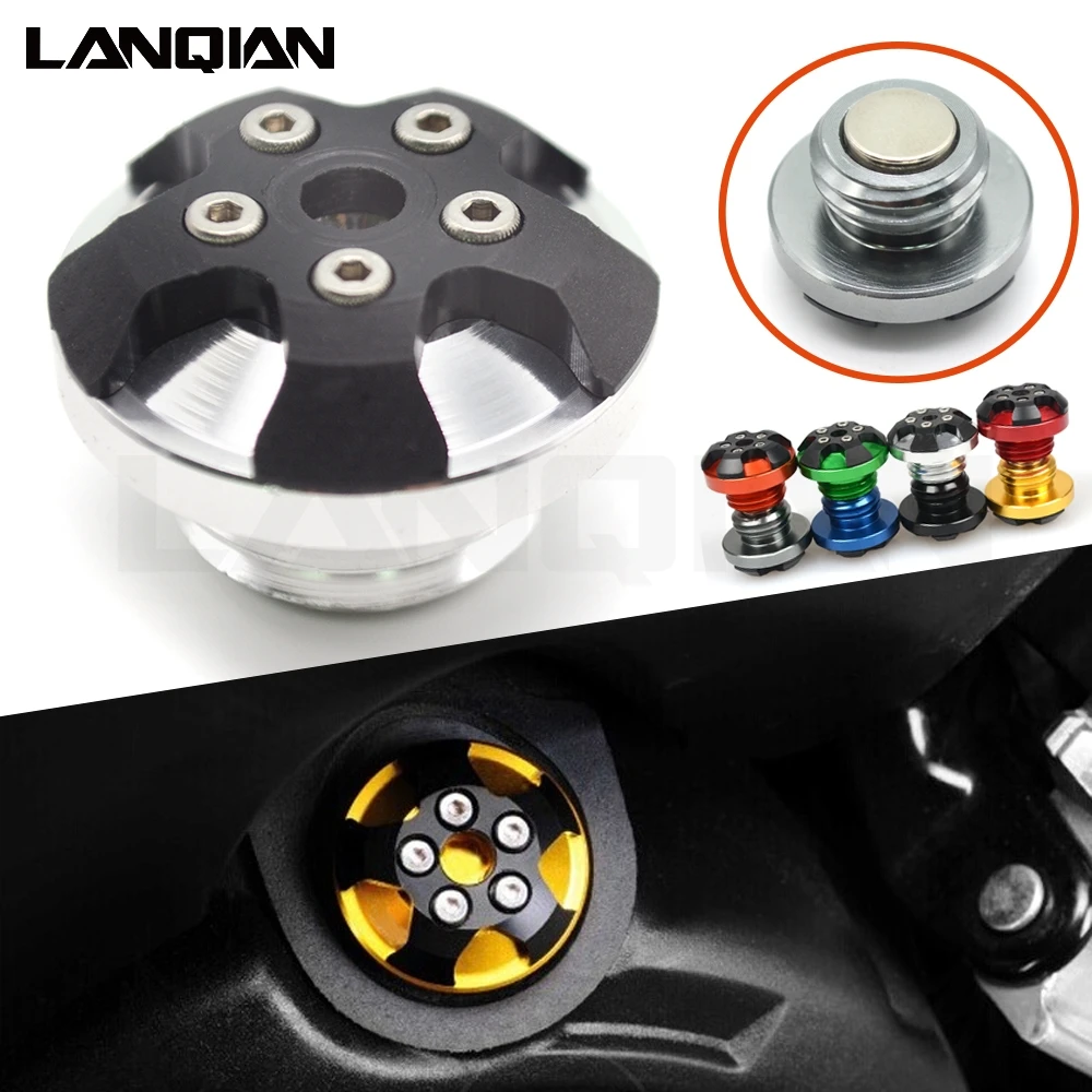 

M20*25 CNC Motorcycle Accessories magnetic engine oil filler cap For Benelli BN600 TNT300 TNT600 BN TNT300 600 GT