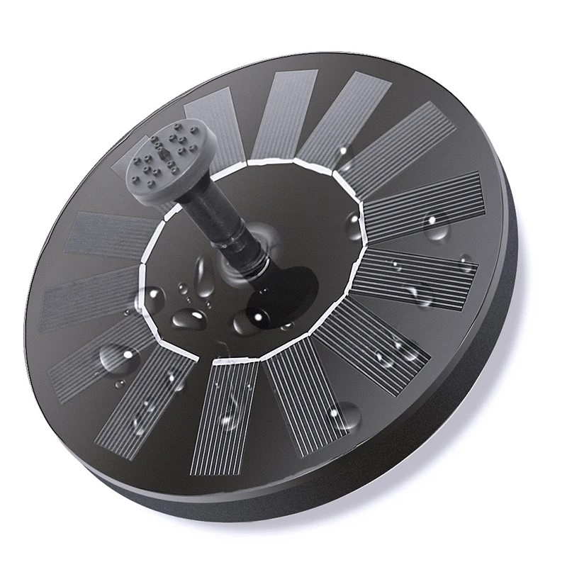 

200L/H Solar Fountain Garden Pool Pond Solar Panel Water Floating Fountains Home Decor