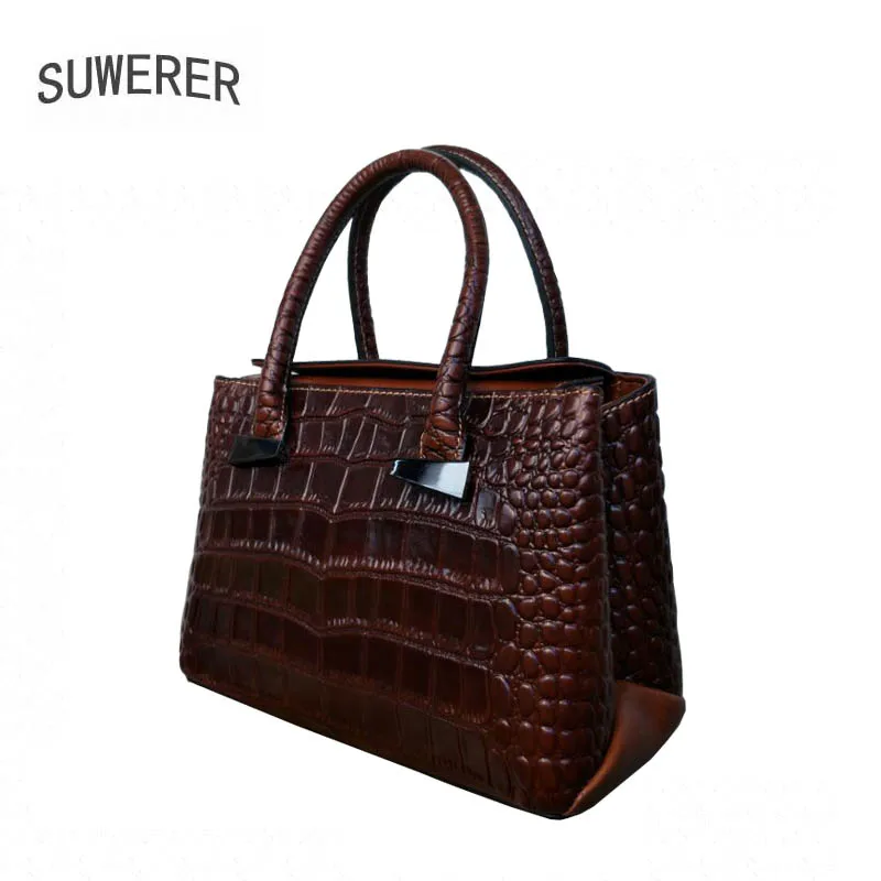connu À Suwerer2017 Sac Marque En Une Haute Marques red Bien Main Brown Luxe Femelle Qualité Contre Cuir De Véritable Véritable Nouvelle Mode Bandoulière HfHrpq80
