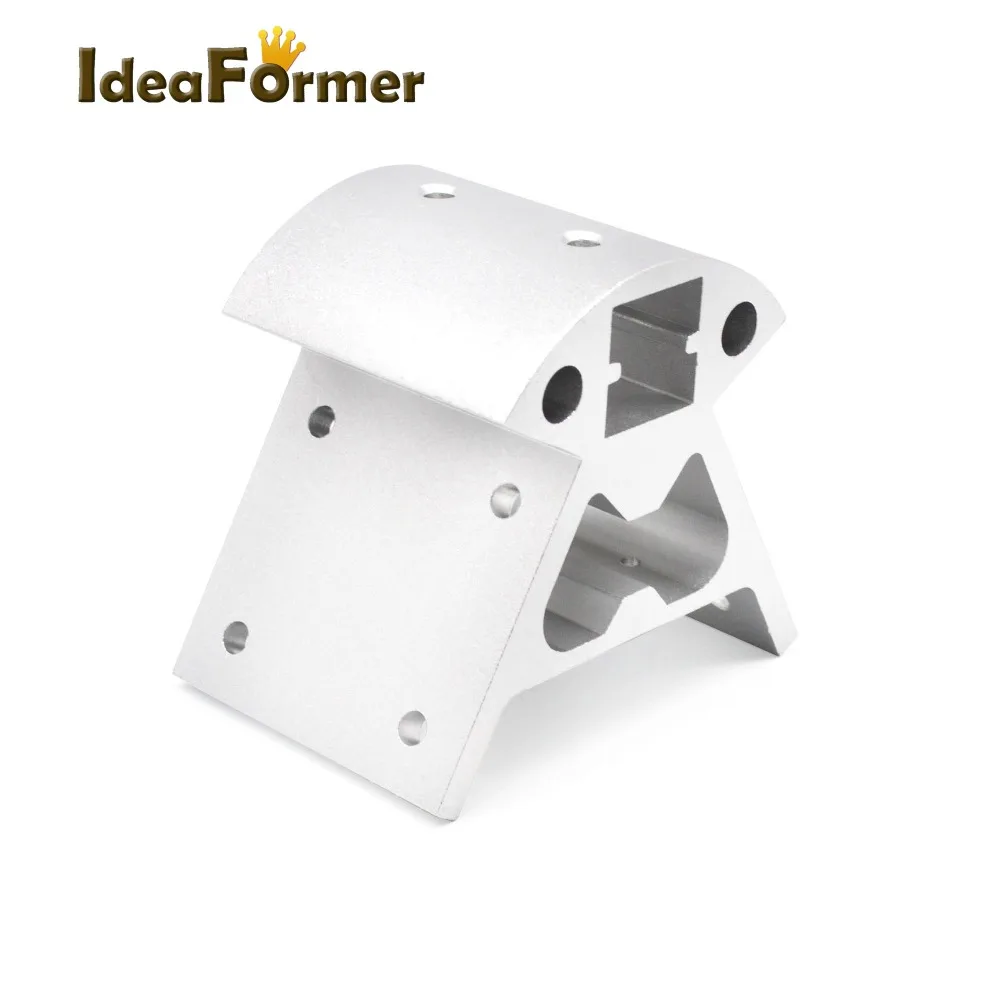 1 комплект 3d принтер алюминиевый материал Kossel Delta Vertex Corners 3 шт. низ+ 3 шт. верх для серии алюминиевый экструзионный профиль