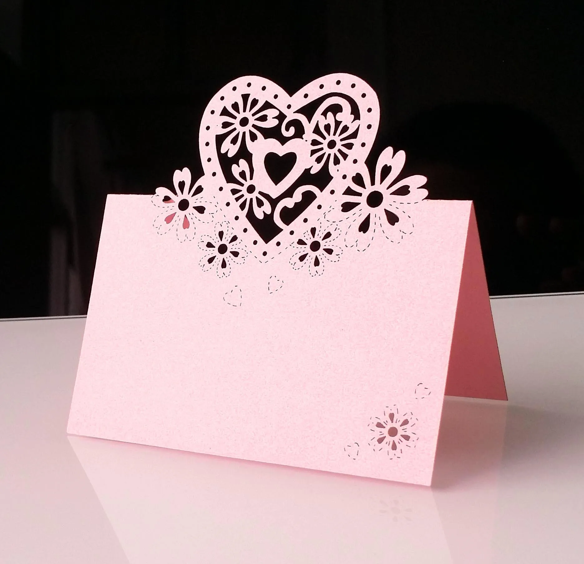  9x12cm 50pcs Wedding Inviting Card Table Name Place Card Supplies Decoration Lover Romantic Greetin - 32821551272