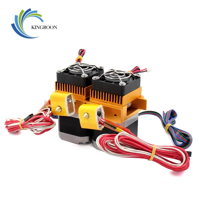 Купить MK8 Dual Head экструдер 12V40W 3D принтеры Запчасти ...