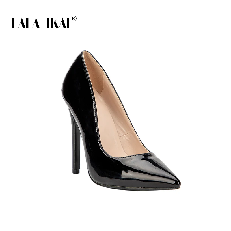 LALA IKAI/классические женские туфли-лодочки на высоком каблуке; офисные женские модные выразительные туфли на тонком каблуке; пикантная женская обувь; 100C2086-35