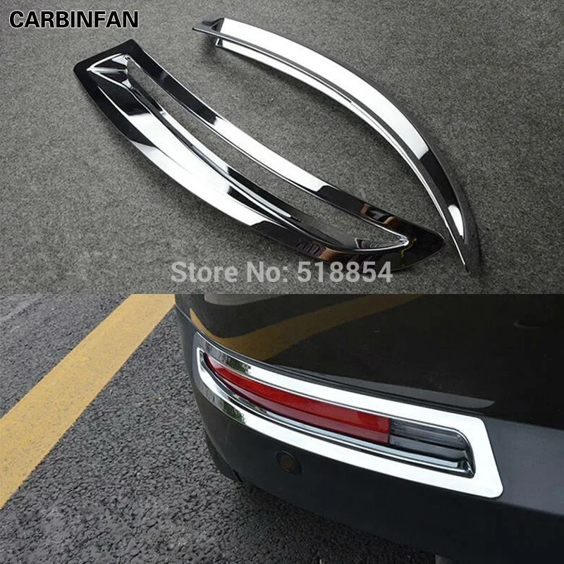 

ACCESSORIES 2PC/SET FIT FOR VOLKSWAGEN VW 2009 2010 2011 2012 TIGUAN REAR CHROME FOG LIGHT TRIM REFLECTOR COVER BEZEL