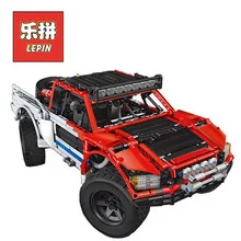 

LEPIN 23013 Genuine Technic MOC car Pickup truck bricks model building kits blocks LegoINGlys bricks boys toys for Christmas