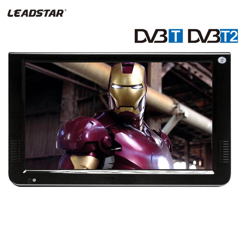 LEADSTAR HD Portatile TV 10 pollici Digitale E Analogico LED USB Car Audio carta di Tf di Sostegno