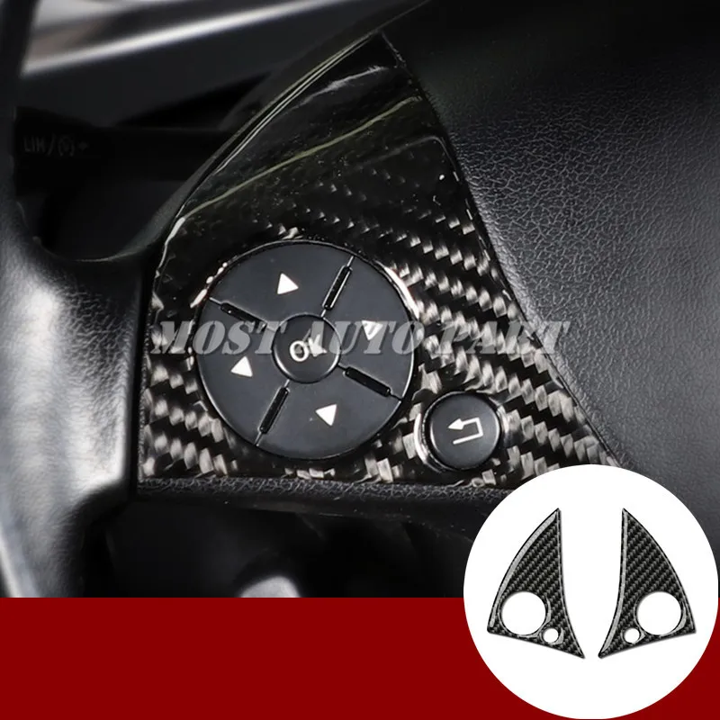 

Carbon Fiber Steering Wheel Button Cover For Benz E Class W212 C207 2009-2011