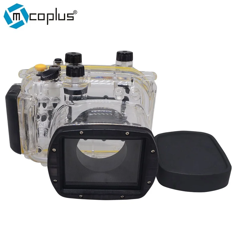 Mcoplus 40m/130ft Underwater Waterproof Diving Housing Camera Case for