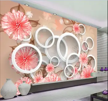 

Custom photo 3d wallpaper Non-woven mural picture wall sticker 3 d Quietly elegant floral painting 3d wall room murals wallpaper