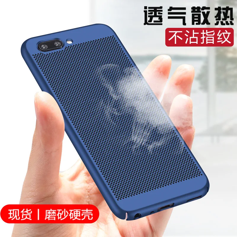 

Luxury case For OnePlus 5 Hard PC Dissipate heat mesh slim coque Protective back cover for one plus 5 oneplus5 shell full cover