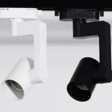 PAR20 PAR30 PAR38 E27 основание светильника Универсальный два провода трек light Rail кронштейн держатель 3 шт