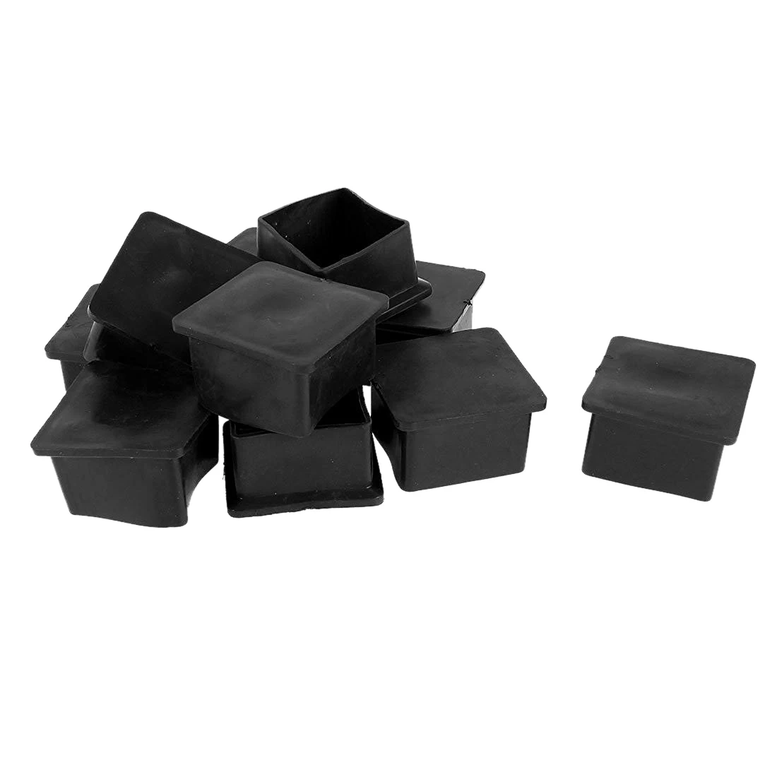 

Hot Sale Rubber Chair Table Foot Cover Furniture Leg Protectors 40x40mm 10 Pcs