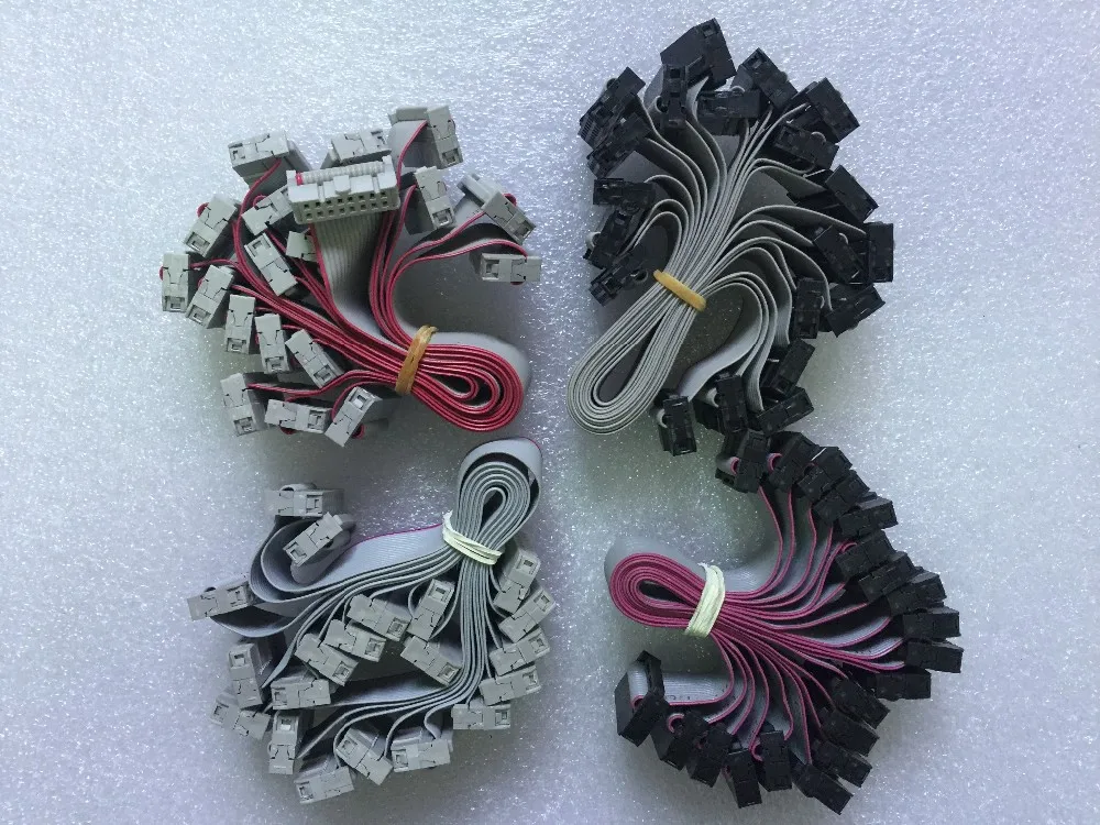 

A pack of 10pcs led display data cable 16p short cable for indoor outdoor led modules 50cm flat cable can customize