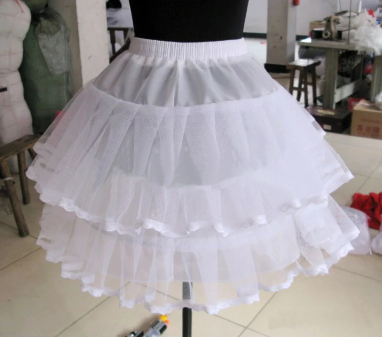 Wedding Mesh Dress Short Petticoat Tulle Underskirt Crinoline 45cm Wedding Mesh Dress Short Petticoat Tulle Underskirt Crinoline 45cm