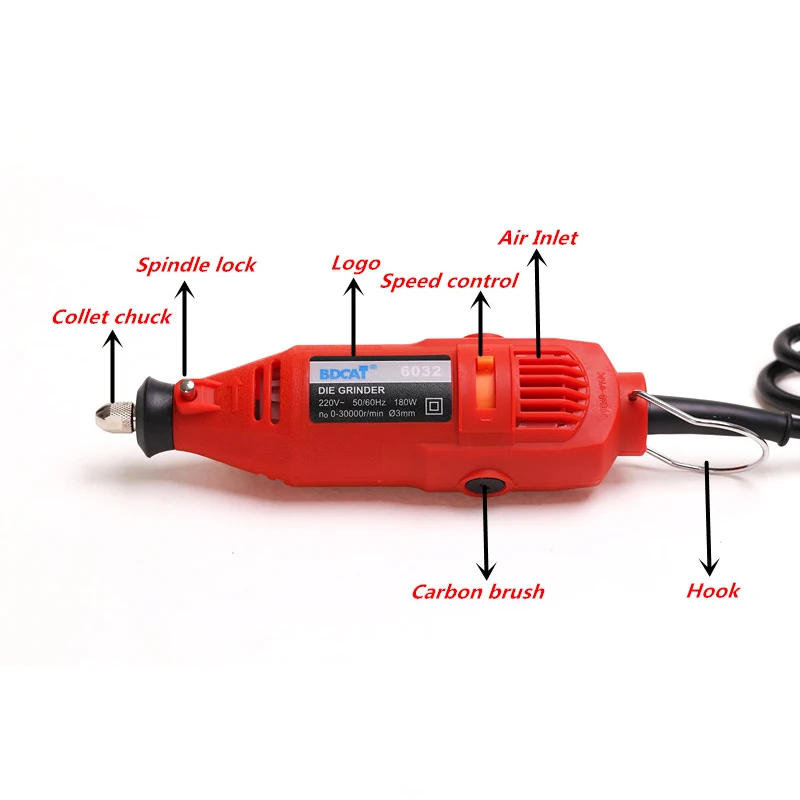 BDCAT EU/US plug dremel Grinder DIY Electric Hand