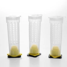 10 шт Анти-укус пчелиная королева клетка Защитная крышка пчелиная клетка крышка многофункциональная клетка для пчел насекомых оборудование Пчеловодство инструменты