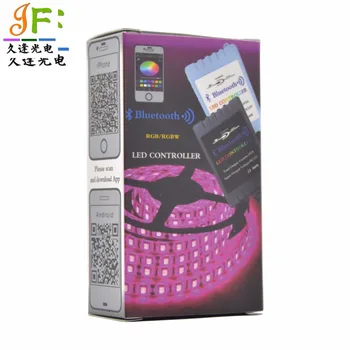 

DC12V 6A Bluetooth LED RGB Controller, music, time,Wireless IOS/Android Bluetooth 4.0 Controller for RGB SMD 5050 3528 led strip