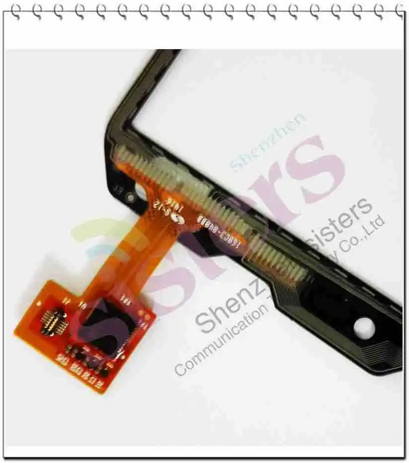 ACER0019 Original For Caterpillar CAT B15Q Black Touch Screen Panel Replacement Digitizer  (4)