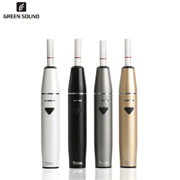 

Original GreenSound Toba vaporizer Heat no burning Stick vaporizer for RQOS e cigarette Vape pen e cig tobacco heat cartridge