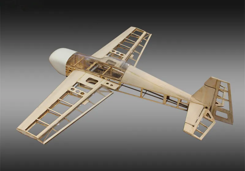 Viloyaga 3D Holzpuzzle Flugzeug KA-14 Fighter 1:31 - Lasergeschnittenes Balsaholz Modellbausatz Für Erwachsene