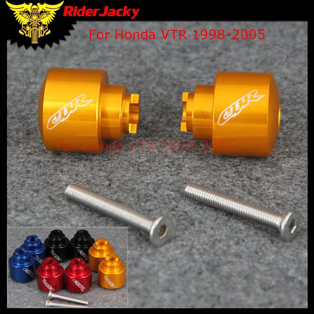 Логотип "CBR" МОТОЦИКЛ рукоятки концы бар крышки руля для Honda VTR 1998-2005 1999 2000 2001 2002 2003 2004