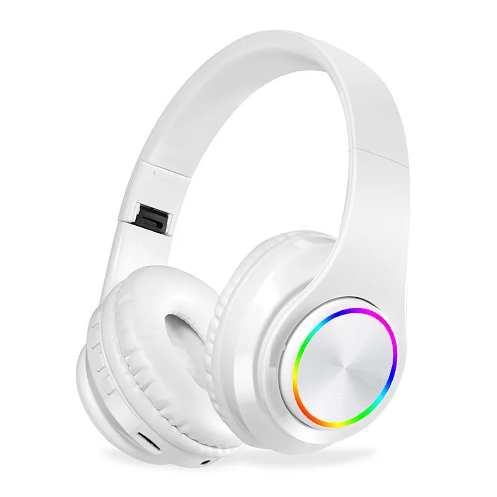 

2019 Fashion Gold Colors Bluetooth Headphones Wireless Stereo Headsets Earbuds with Microphone for PC Computer Games Laptops