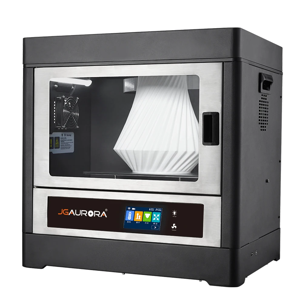JGAURORA A8S FDM 3d принтер экстремально Высокая точность 4,3 ''lcd сенсорный экран большой размер сборки 350*350*300 мм 3D Drucker