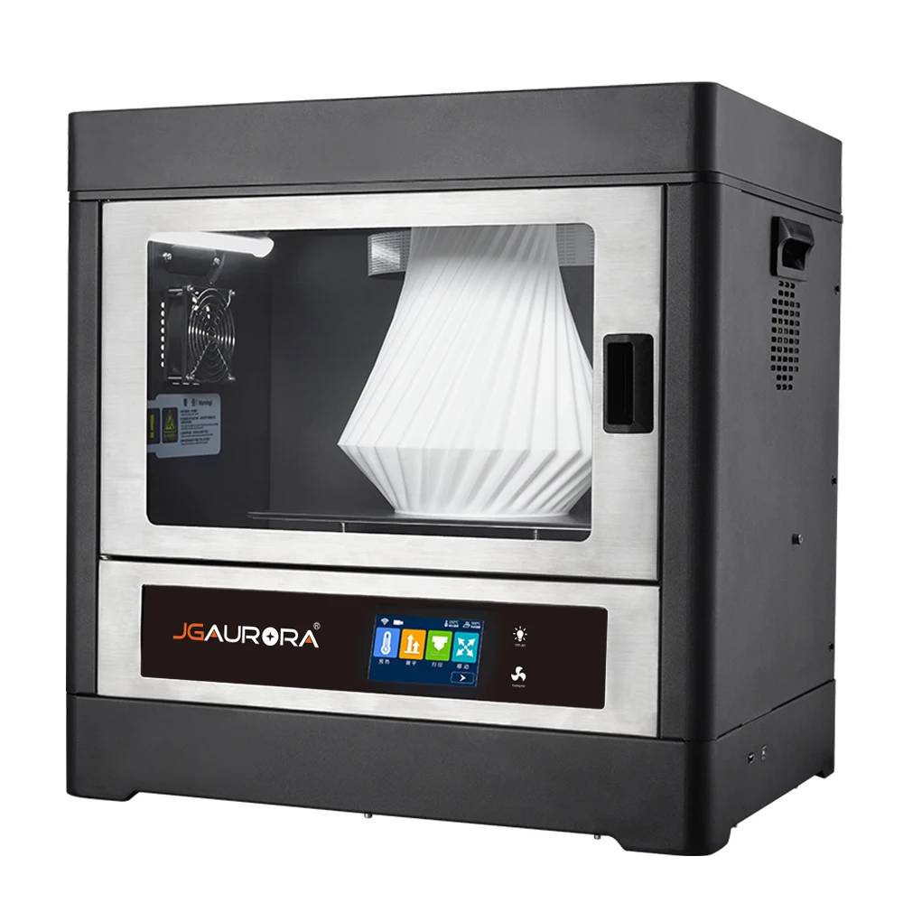 

JGAURORA A8S FDM 3d Printer Extreme High Precision 4.3'' LCD Touch Screen Large Build Size 350*350*300mm 3D Drucker