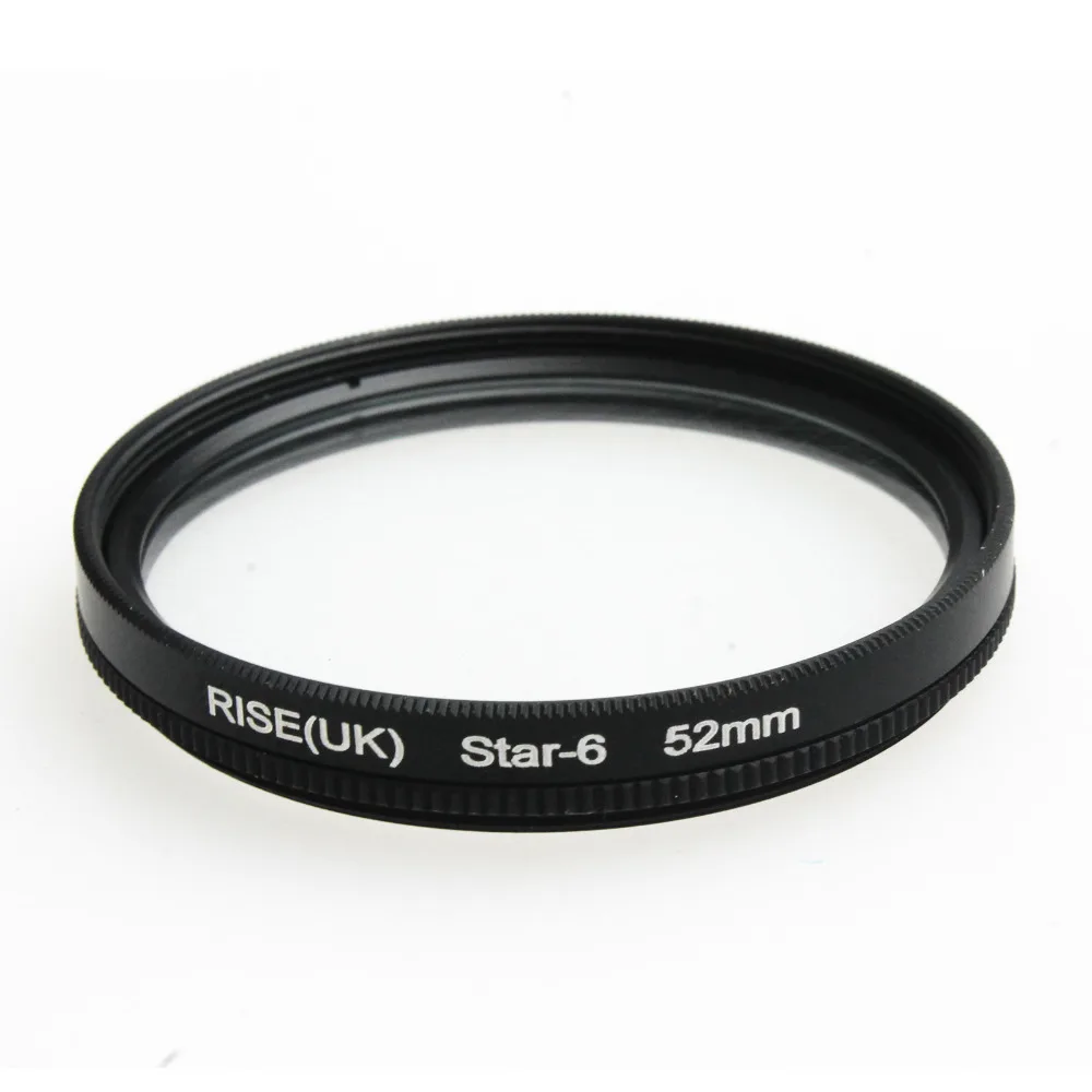 52MM 6 Point Star Filter Kit for Canon EF 18 55mm 50mm 85mm Camera Lens