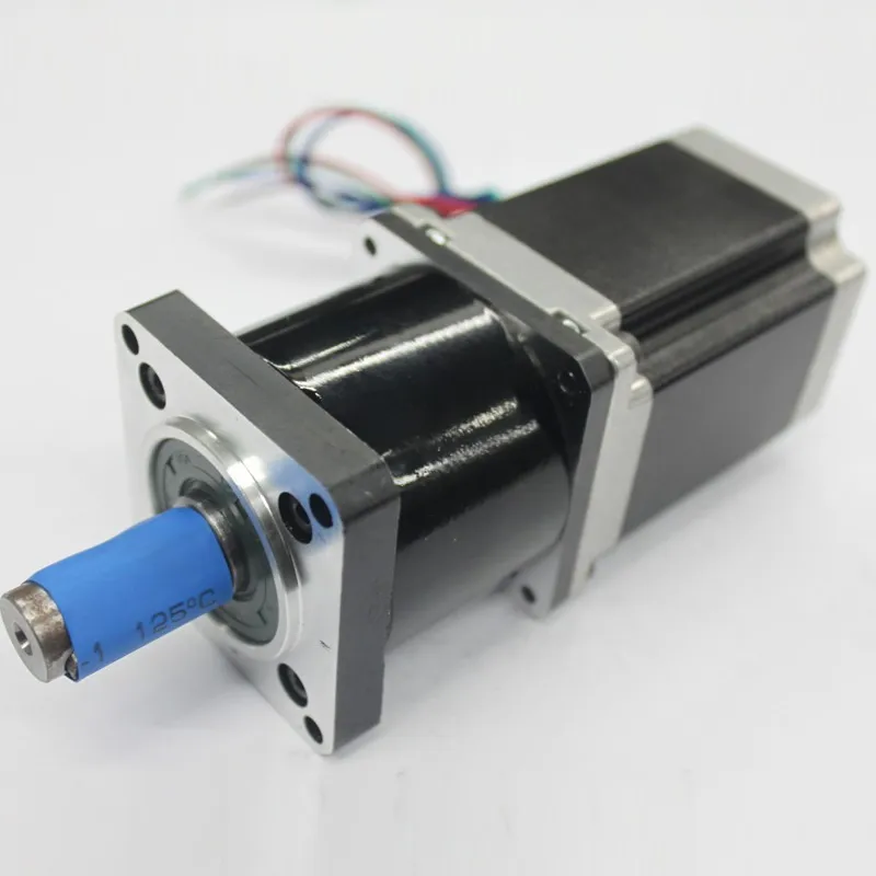 NEMA34 Ratio5: 1 шаговый двигатель 86*80 мм 4нм 570Oz in 4A 4 провода с планетарной коробкой