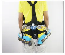 Inline Skate Bag Roller SKate Bagpack Shoulder Waist Backpack Daily Skating Sports Bags 5 Colors Available