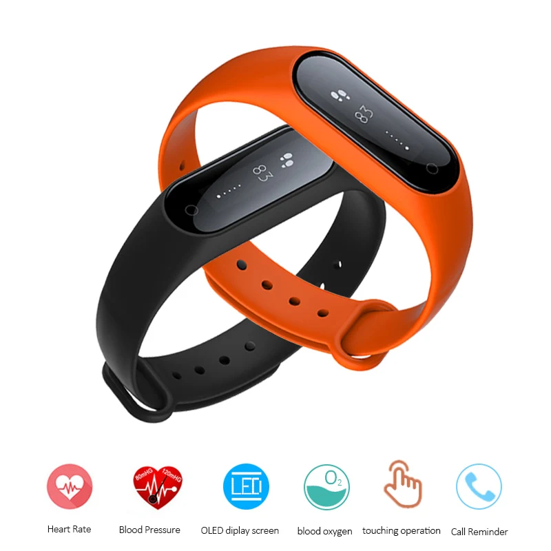 

Y2 Plus Smart wristband Bluetooth Heart Rate Blood Oxygen Fitness Tracker Smart Bracelet Smart Band For Android IOS Phone