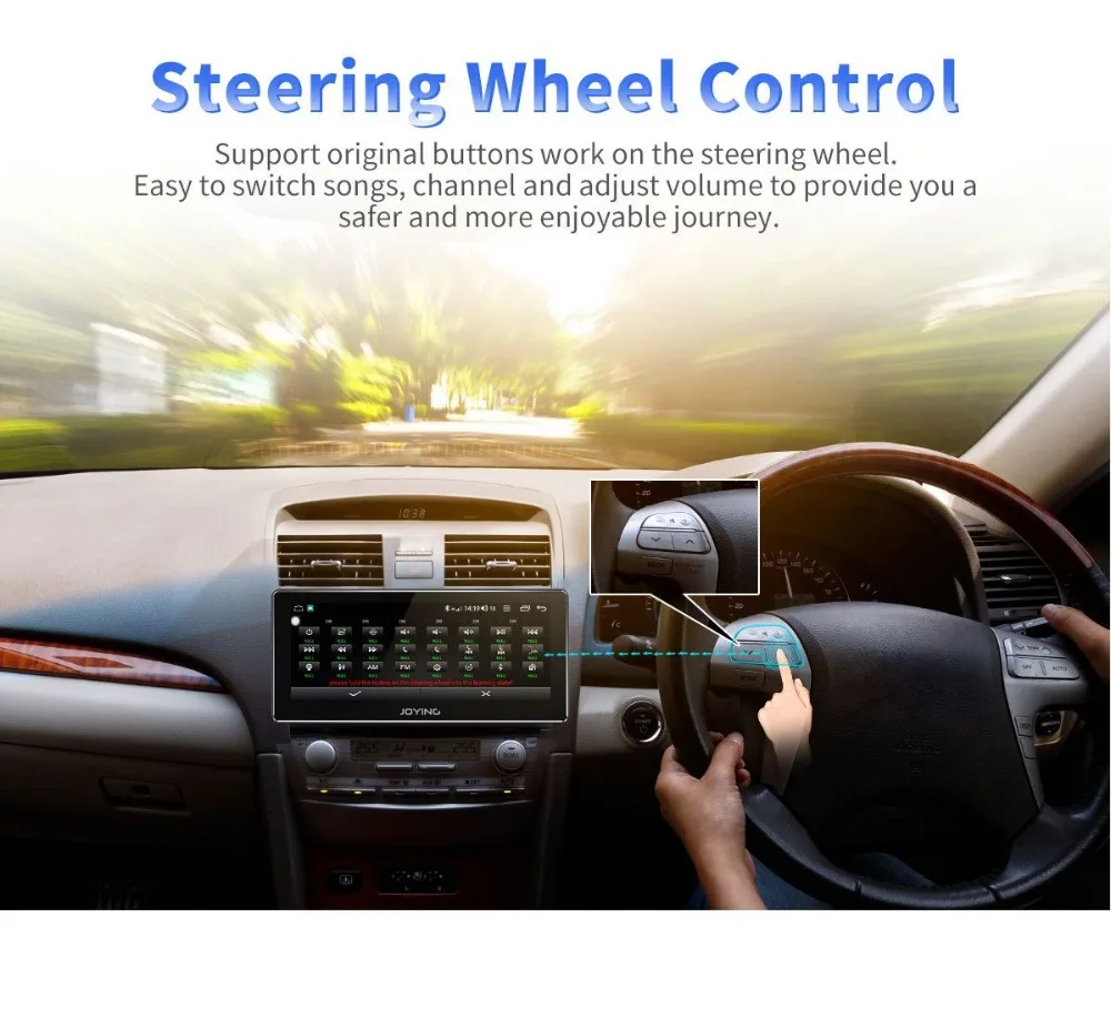 Best JOYING Android 8.1 car radio 4GB RAM & 64GB ROM GPS navigation car audio player 8.8" IPS display universal support fast boot/SWC 20 Best JOYING Android 8.1 car radio 4GB RAM & 64GB ROM GPS navigation car audio player 8.8" IPS display universal support fast boot/SWC 20