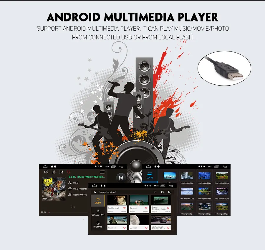Sale Erisin ES2894L 9" Car Multimedia Player Android 8.1 DAB+ DVR OBD GPS for Mercedes Benz ML/GL Klasse W164 X164 11