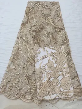 

Nigerian lace fabric grey, African dress velvet lace women's dress, velvet tulle lace fabric CD28791