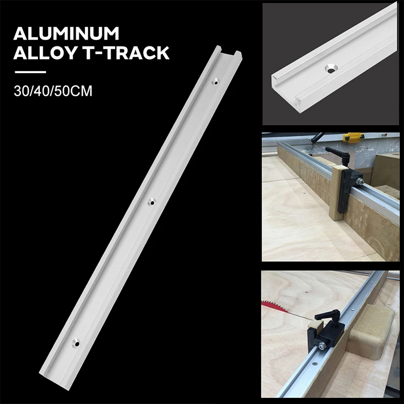 Miter Tool Bar Silver Hardware T Tracks Aluminum Alloy Limit Practical Woodworking Chute Modification