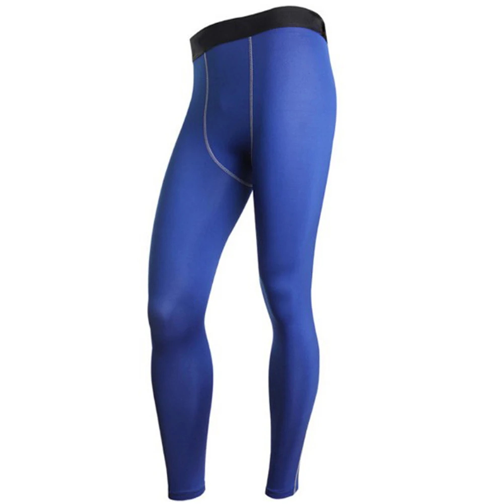 New Fall Men's Pants Compression Skinny Tights Fitness Size Plus 3Xl Pants Mid Elastic Waist