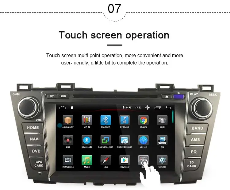 Perfect JDASTON Android 9.1 Car DVD Player For Mazda 5 Premacy 2009-2012 Multimedia GPS Navigation 2 Din Car Radio Stereo Autoaudio IPS 8