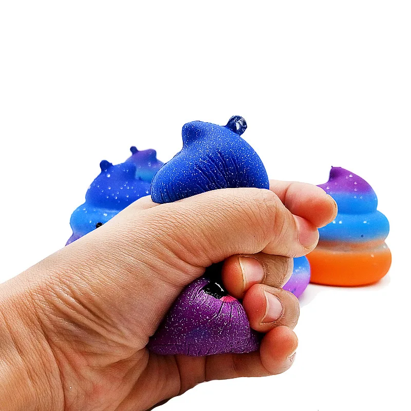 2019 веселый Galaxy Poo ароматизированный мягкий Шарм медленно восстанавливает стресс игрушка декомпрессионные игрушки подарки для детей и