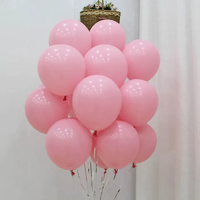 Ballons À Hélium En Latex Pour Bébé Garçon Et Fille, Rose, Bleu, Blanc,  Décorations De Fête De 1er Anniversaire, Cadeau Pour Enfant - Party &  Vacances Diy Décorations - AliExpress