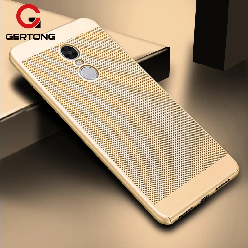 

GerTong Cover For Xiaomi Redmi Mi5X MiA1 Mi6 Mi5 Mi5S Mi5C 4X 4A Y1 Note 4X 4 Pro 5A Prime 3 3S Hard PC Heat Dissipation Case