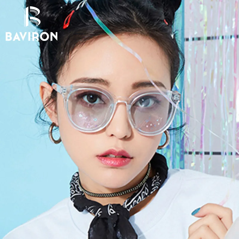 

BAVIRON 2018 Women's Oversized Sunglasses Fashion Oval Cat Eye Sun Glasses UV400 Women Sunglasses Brand Designer Oculos de sol