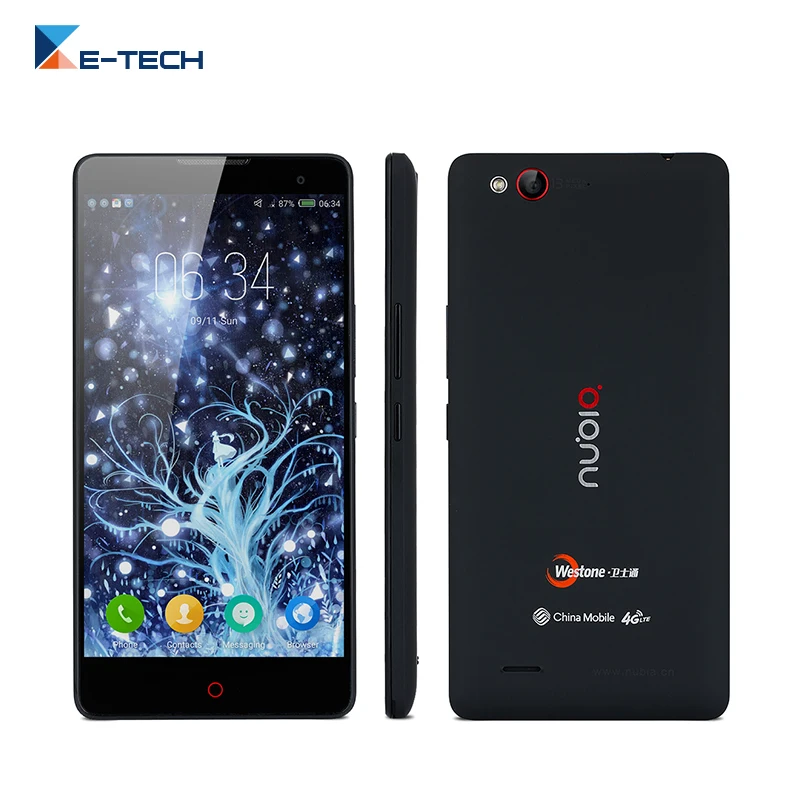 Original NUBIA Z7 Max 4G LTE Mobile Phone 5.5 inch Quad Core