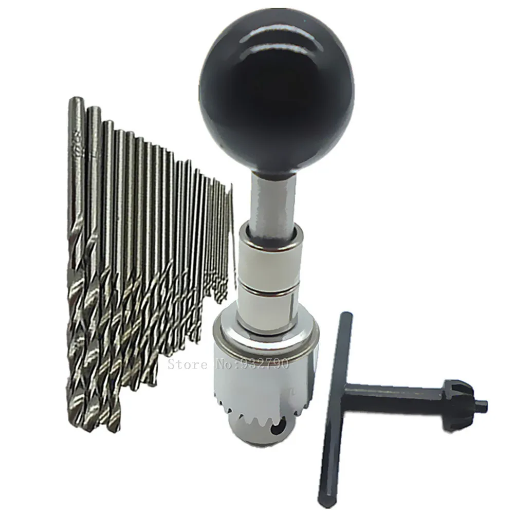 25pcs Twist Drill Hss Bits Jewellery Watch Repair Model Craft With