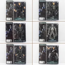 Терминатор 18 см 6 стилей NECA The Terminator 2 фигурка T-800 ENDOSKELETON модель игрушки